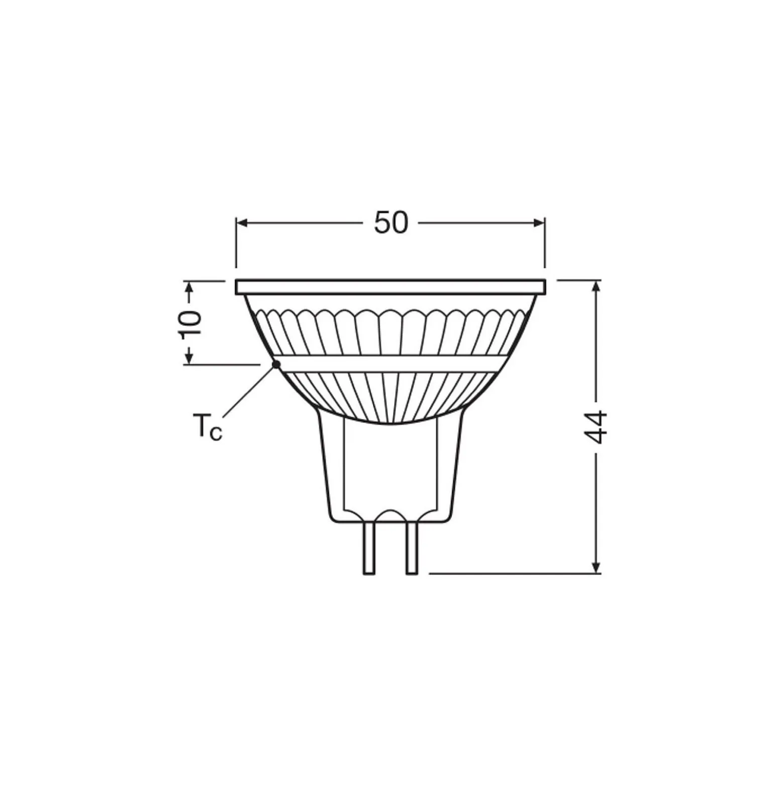 Ledvance LED Spot GU5.3 MR16 2.2W 230lm 36D - 930 Varm Vit | Bästa Färgåtergivning - Dimbar - Ersättare 20W