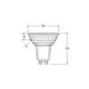 Ledvance LED Spot GU10 PAR16 3.1W 350lm 120D - 830 Varm Vit | Ersättare 35W