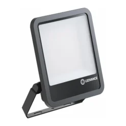 Ledvance LED Strålkastare Aluminium Svart 133W 18600lm 100D - 830 Varm Vit | IP66 - Symmetrisk