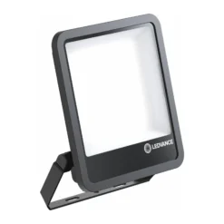 Ledvance LED Strålkastare Aluminium Svart 167W 23400lm 100D - 830 Varm Vit | IP66 - Symmetrisk