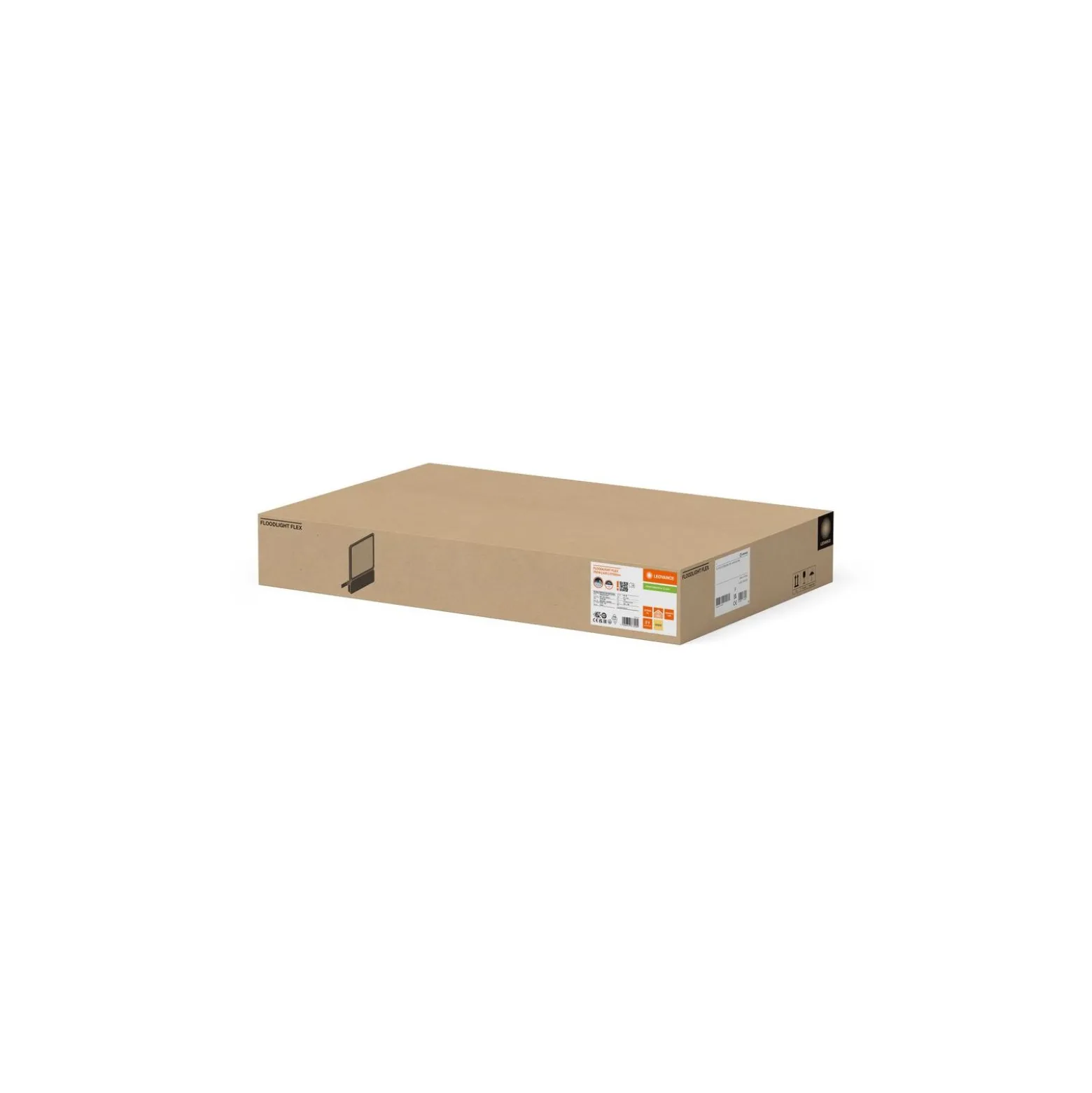 Ledvance LED Strålkastare Flex Vit 250W 37000lm 45x140D - 830 Varm Vit | IP66 - Asymmetrisk