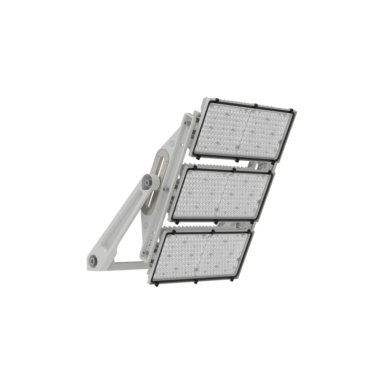 Ledvance LED Strålkastare Max Radial 25 Aluminium Grå 1800W 227400lm 25D - 830 Varm Vit | IP66 - Symmetrisk