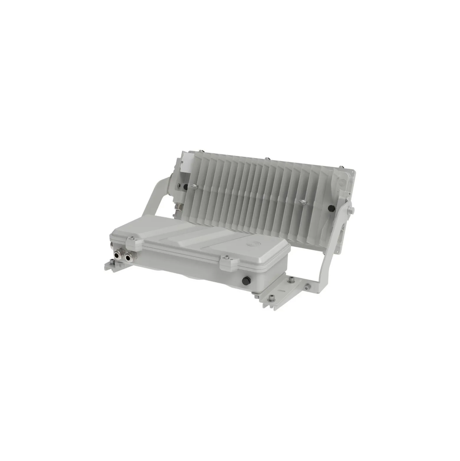 Ledvance LED Strålkastare Max Radial 45 Aluminium Grå 600W 85600lm 45D - 730 Varm Vit | IP66 - Symmetrisk