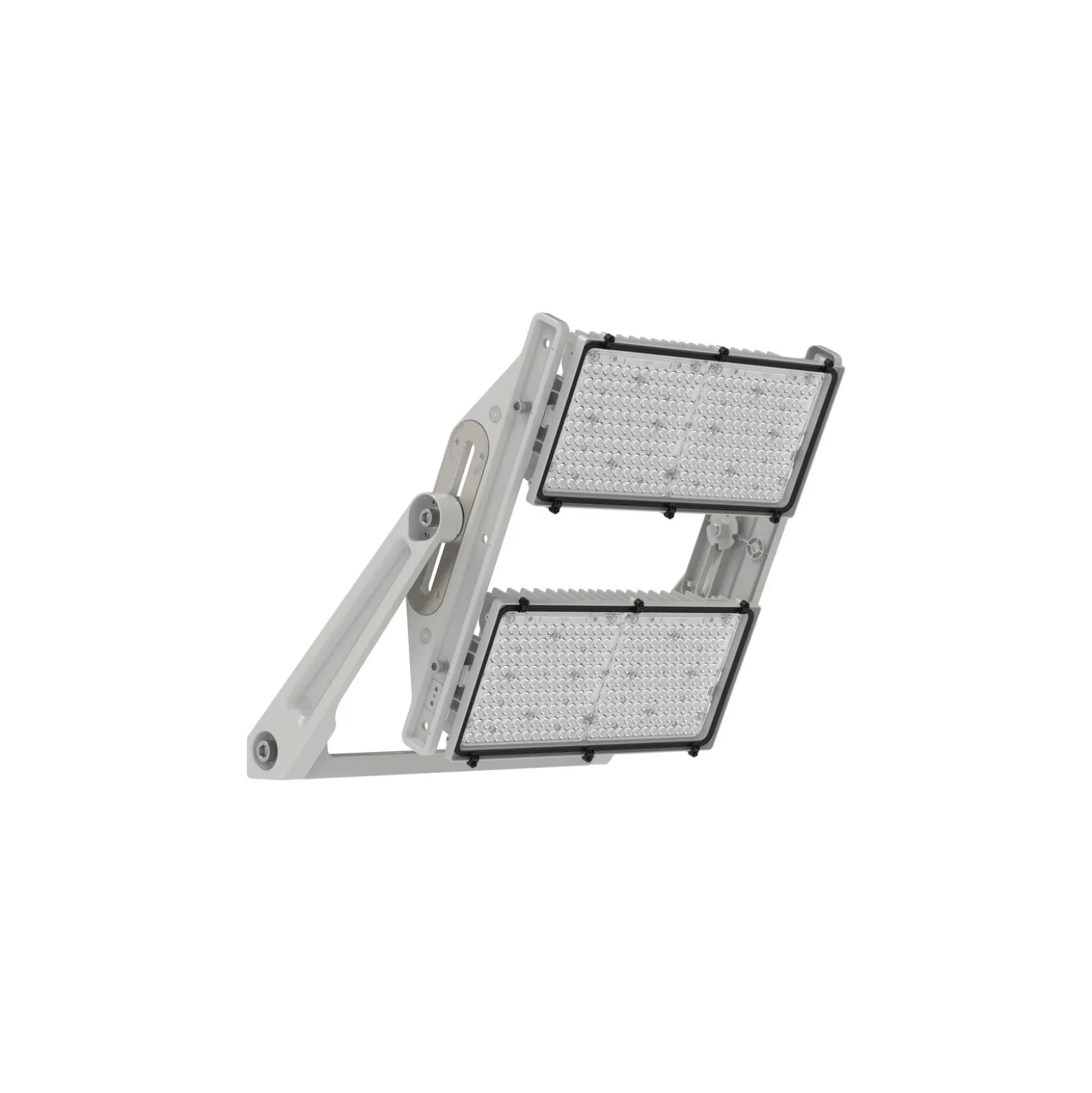 Ledvance LED Strålkastare Max Radial 25 Aluminium Grå 900W 171200lm 25D - 730 Varm Vit | IP66 - Symmetrisk