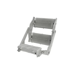 Ledvance LED Strålkastare Max Radial 45 Aluminium Grå 900W 153700lm 45D - 830 Varm Vit | IP66 - Symmetrisk