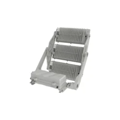 Ledvance LED Strålkastare Max Radial 45 Aluminium Grå 1800W 222900lm 45D - 830 Varm Vit | IP66 - Symmetrisk