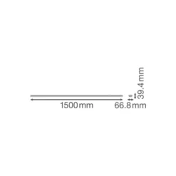 Ledvance TruSys Performance Rail system 70W 11200lm - 840 Kallvit | Smal Spridningsgrad - 3 timmar nödbelysning