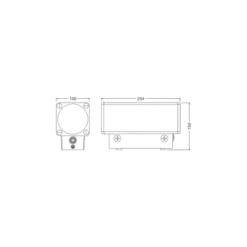 Ledvance Vägglampa Urban Vario Aluminium Grå Up & Down 29W 2600lm - 822-827 CCT | IP65