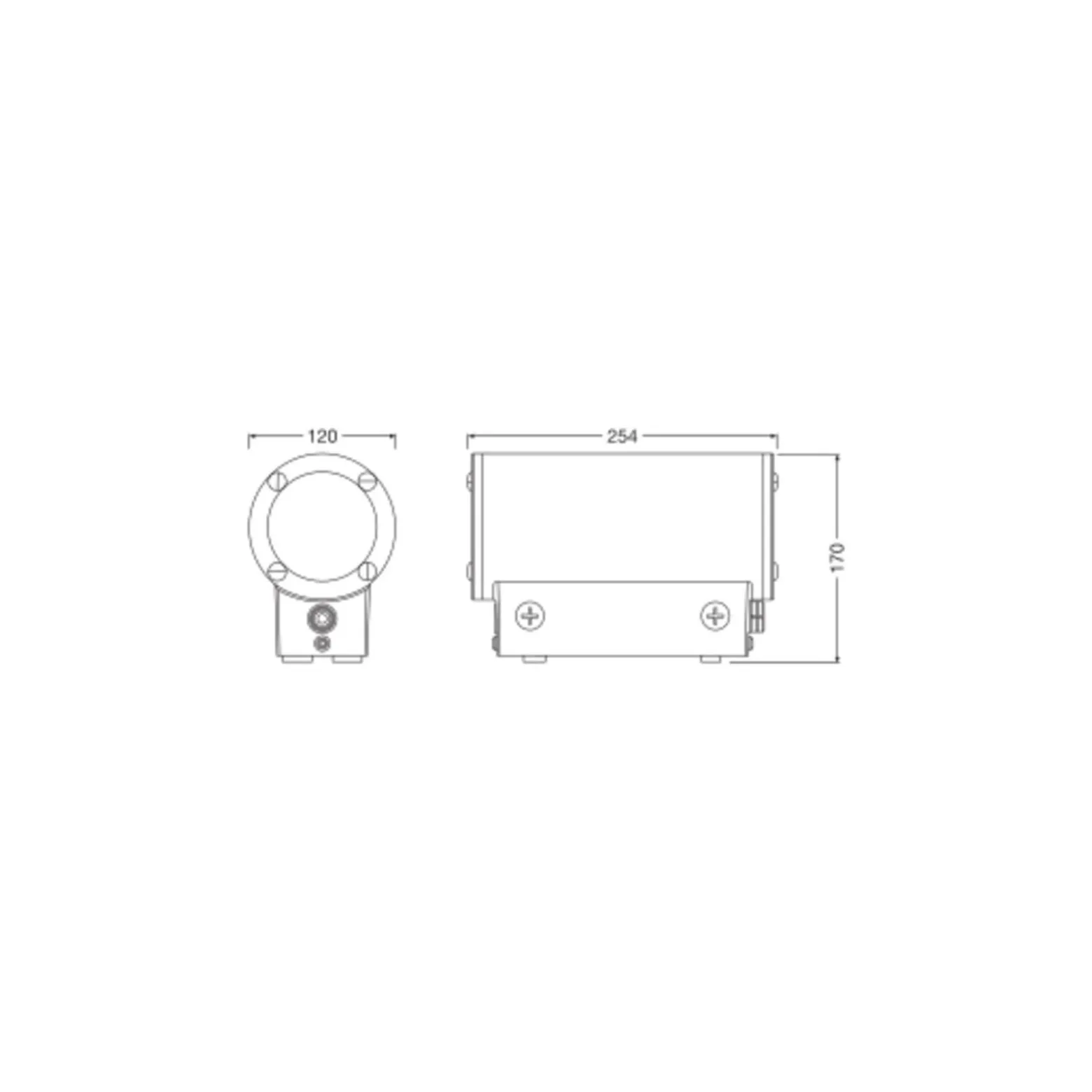 Ledvance Vägglampa Urban Vario Aluminium Svart Up & Down 27W 2700lm - 830-840 CCT | IP65 - Dali Dimbar