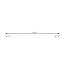 Noxion Avant LEDtube T5 Avant Extreme (Mains AC) High Efficiency 16W 2400lm - 840 Kallvit | 115cm - Ersättare 28W