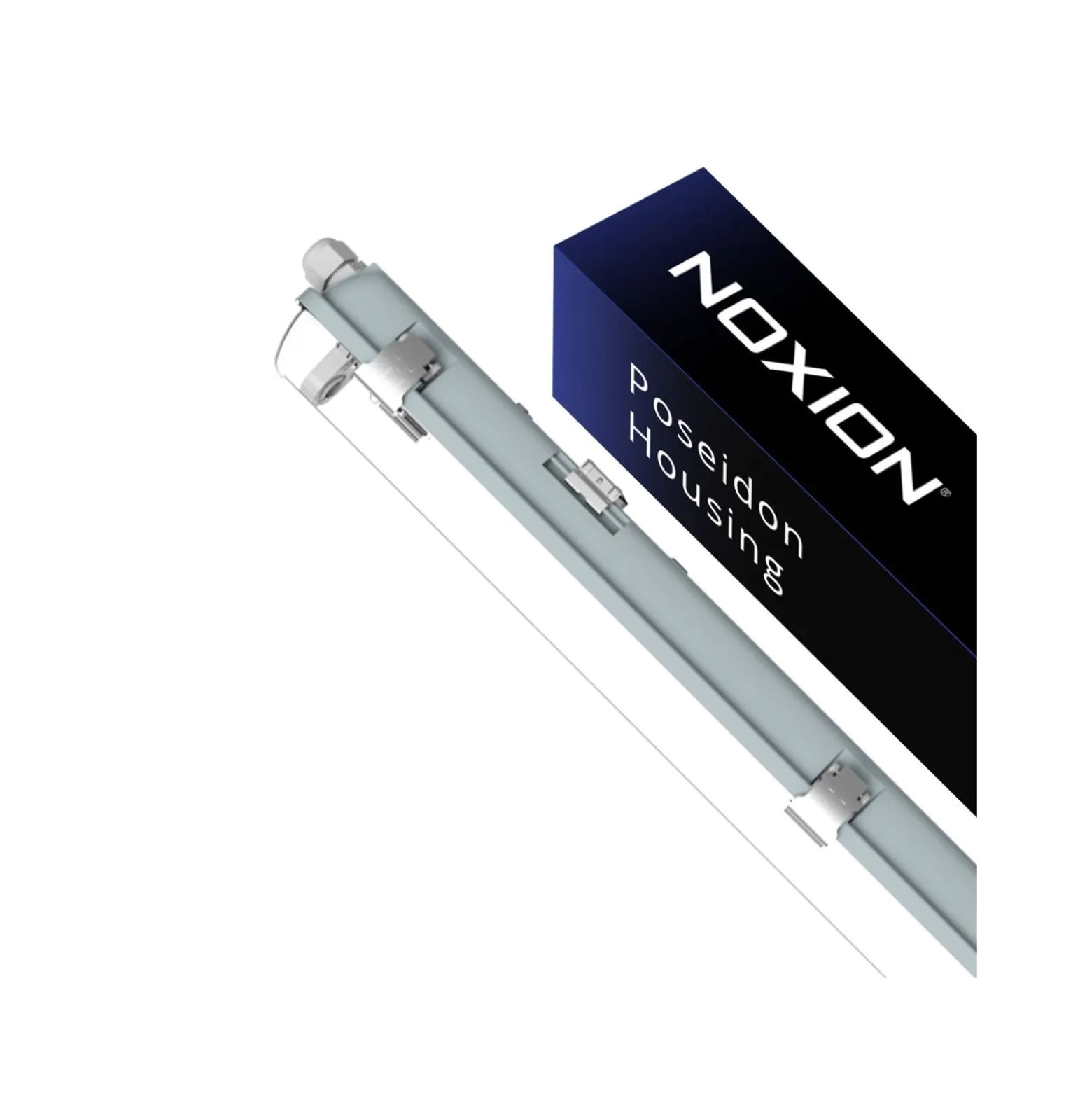 Noxion LED Allmänbruksarmatur Vattentät Armatur Poseidon V2.0 | Passande För 1x150cm LED Rör