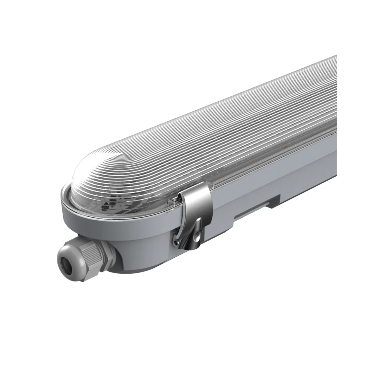 Noxion LED Allmänbruksarmatur Vattentät Poseidon V3.0 18-30W 2340-4200lm - 830-865 CCT | 120cm - Kabelgenomföring (5x2.5mm2)