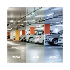 Noxion LED Allmänbruksarmatur Vattentät Poseidon V3.0 10-18W 1300-2520lm - 830-865 CCT | 60cm - Kabelgenomföring (5x2.5mm2)