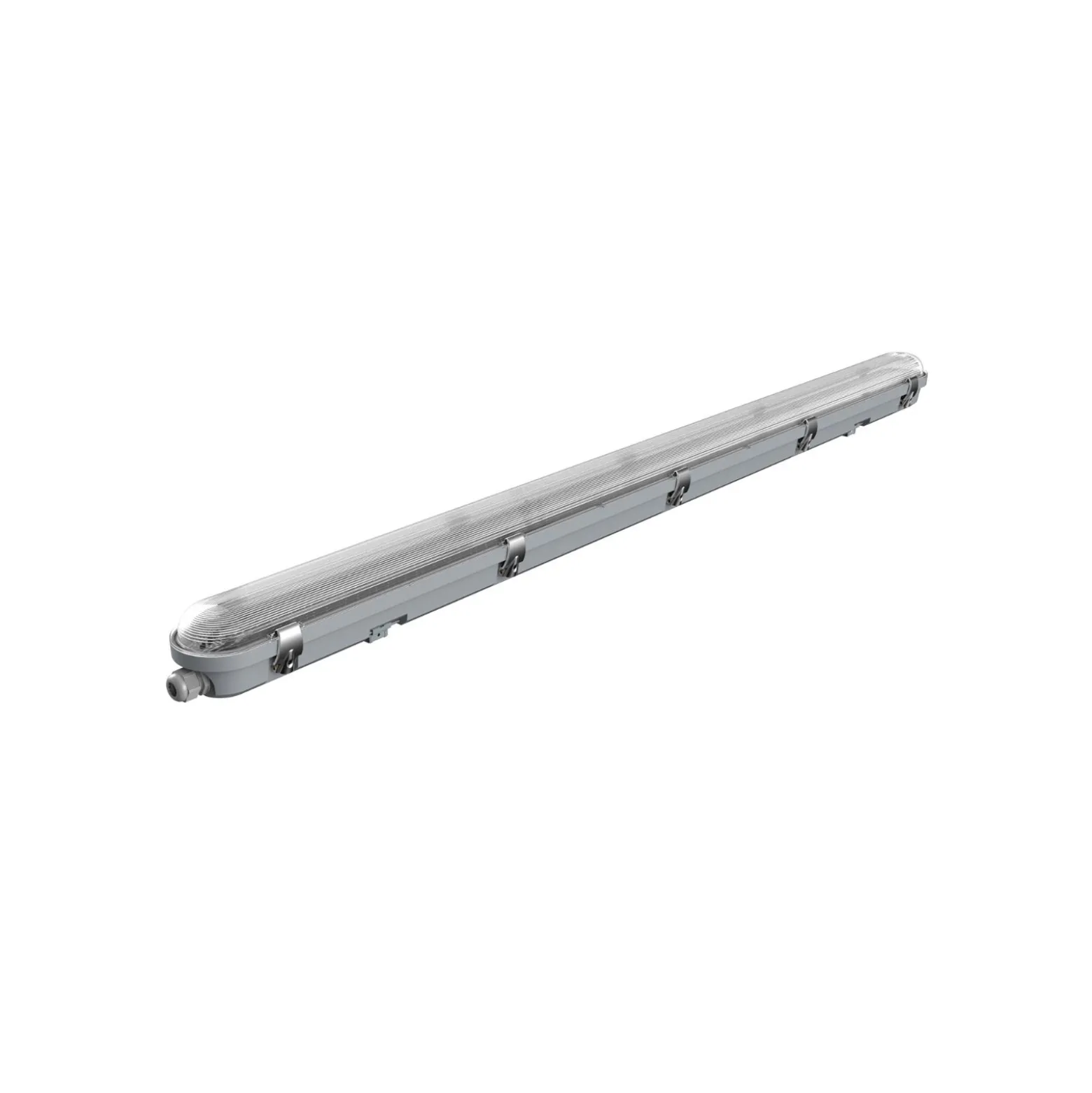 Noxion LED Allmänbruksarmatur Vattentät Poseidon V3.0 30W 3900/4200lm - 830-865 CCT | 120cm - Kabelgenomföring (5x2.5mm2) - Dali Dimbar
