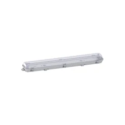 Noxion LED Allmänbruksarmatur Vattentät ArmaturPoseidon V2.0incl. 2x Noxion LED Rör T8 Standard Output 9W 2x900lm - 830 Varm Vit | 60cm
