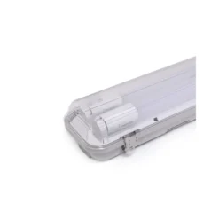 Noxion LED Allmänbruksarmatur Vattentät ArmaturPoseidon V2.0incl. 2x Noxion LED Rör T8 Standard Output 19W 2x2300lm - 840 Kallvit | 150cm
