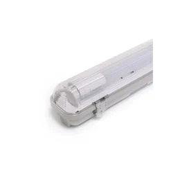 Noxion LED Allmänbruksarmatur Vattentät ArmaturPoseidon V2.0incl. 1x Noxion LED Rör T8 Standard Output 15W 1800lm - 830 Varm Vit | 120cm