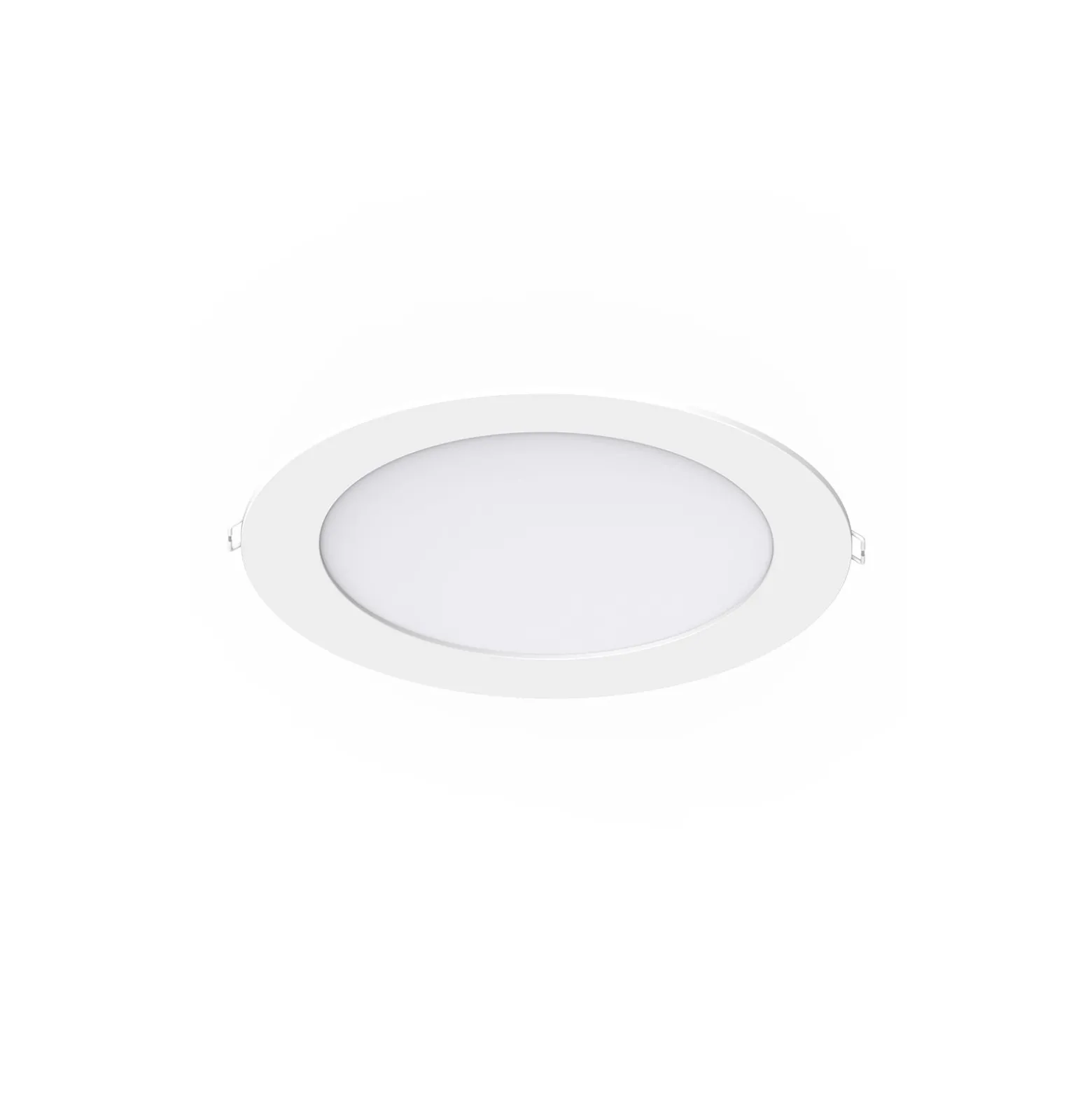 Noxion LED Downlight Slim V2.0 24W 2400lm 120D - 840 Kallvit | 225mm - Utskärning 200mm - IP44