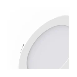 Noxion LED Downlight Slim V2.0 20W 2000lm 120D - 830 Varm Vit | 225mm - Utskärning 200mm - IP44 - 3 Timmar Nödbelysning
