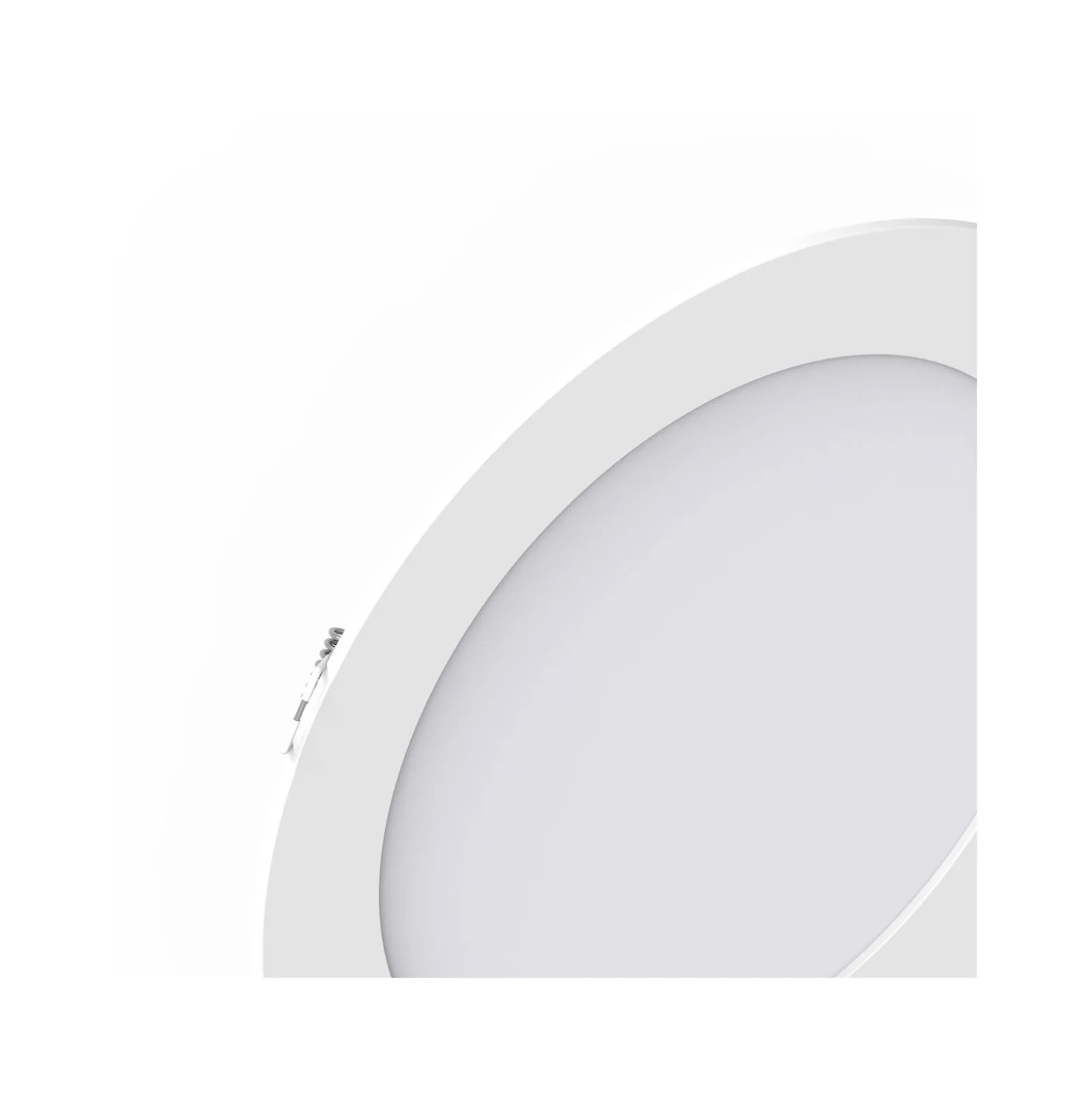 Noxion LED Downlight Slim V2.0 20W 2000lm 120D - 830 Varm Vit | 225mm - Utskärning 200mm - IP44 - 3 Timmar Nödbelysning