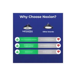 Noxion LED Highbay Ecowhite V2.0 100W 16000lm 90D - 840 Kallvit | IP65 - 1-10V Dimbar
