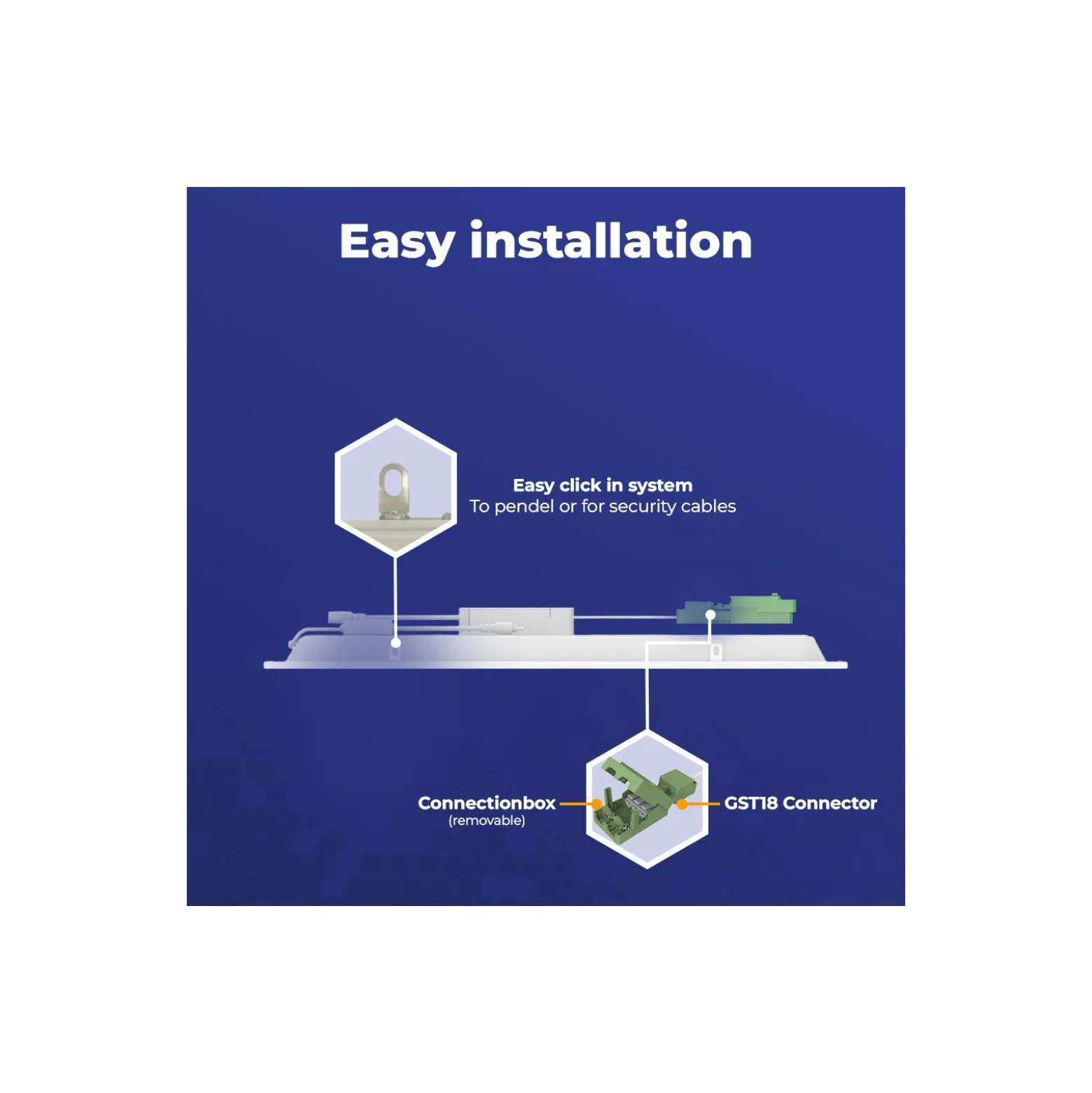 Noxion LED Panel Delta Pro V5 Highlum 36W 5040lm - 830-840 CCT | 60x60cm - UGR <19 - Sidelit - Philips Drivdon
