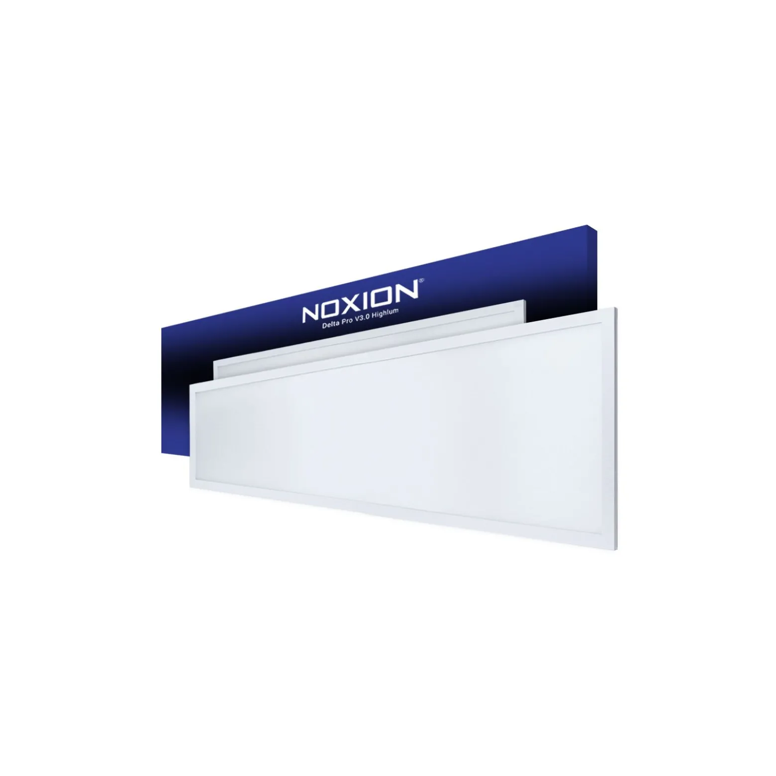 Noxion LED Panel Delta Pro V3 Highlum 36W 4840lm - 830 Varm Vit | 120x30cm - UGR <19 - Philips Xitanium Drivdon