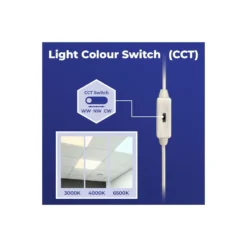 Noxion LED Panel Ecowhite V4.0 20W 2400lm - 830-840-865 CCT | 60x30cm