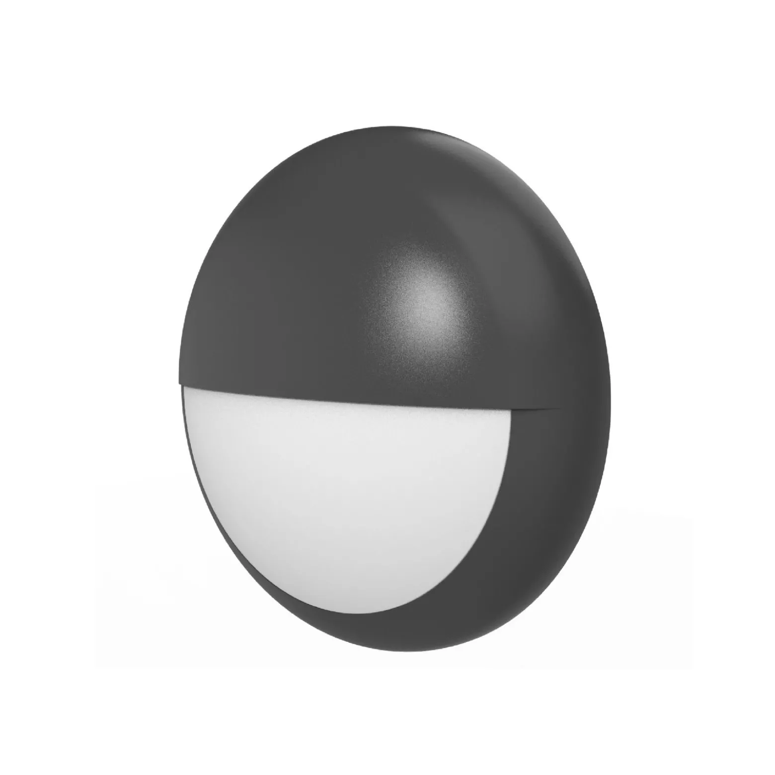 Noxion LED Plafond Pro V2 12/16/20W 2400lm - 830-840-865 CCT | 325mm - IP65 - Rörelse- och Ljussensor + Ögonlock Ring Svart