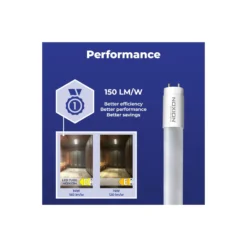 Noxion LED Rör T8 Avant Extreme (HF) High Output 14W 2100lm - 865 Dagsljus | 120cm - Ersättare 36W