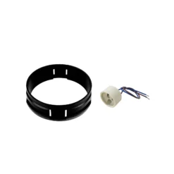 Noxion LED Spot Ares Djup ring - med Inre Ring Vit| Utskärning 68mm - incl. GU10 Fitting