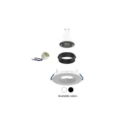 Noxion LED Spot Ares Fast Vit 6W 540lm - 927-940 3CCT | Utskärning 68mm