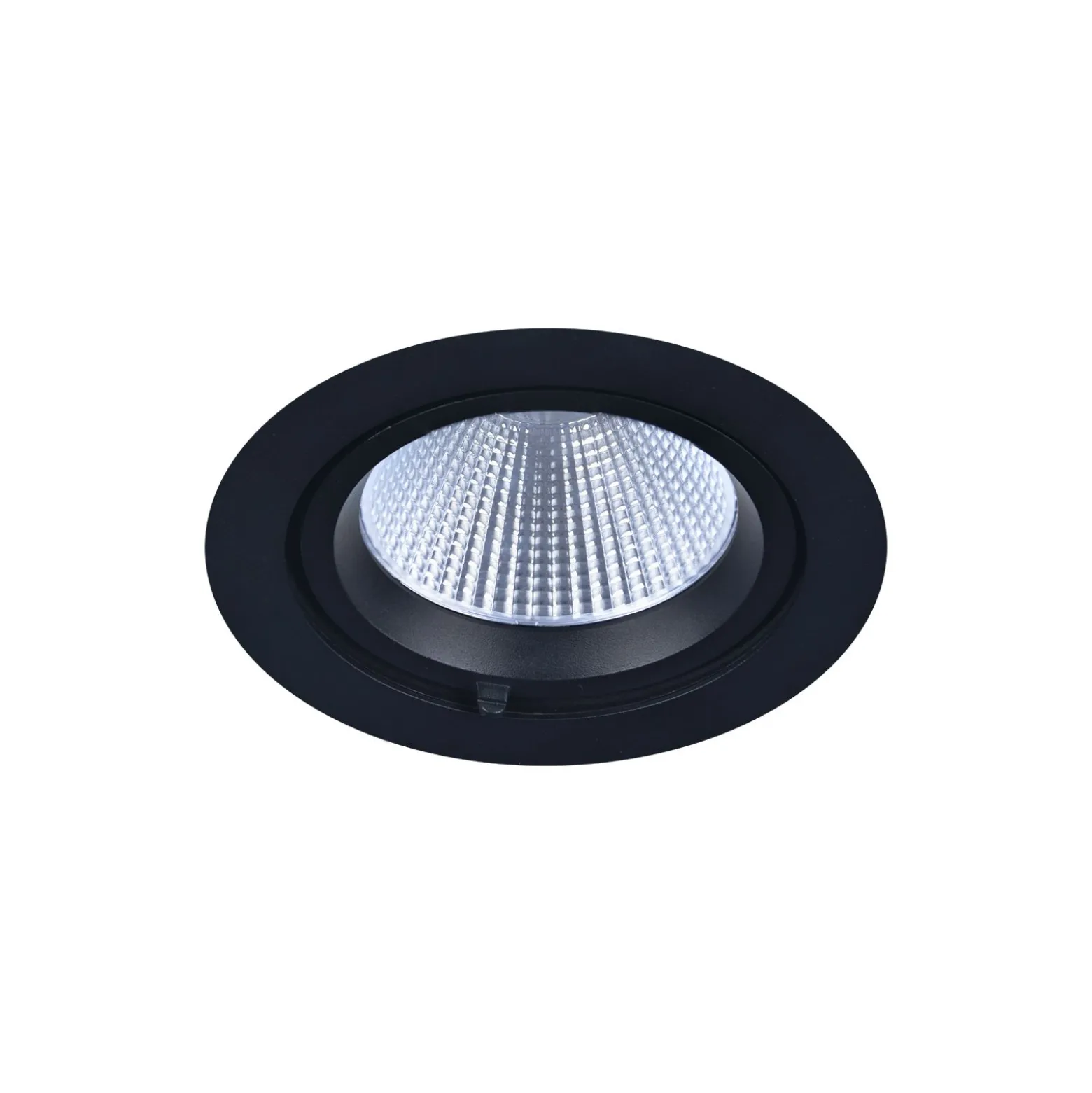 Noxion LED Spot Forza V2 Aluminium Svart 28W 3300lm 36D - 930-940-957 CCT | 160mm - Utskärning 145mm - Bästa Färgåtergivning
