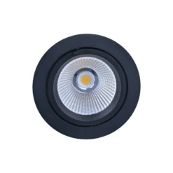 Noxion LED Spot Forza V2 Aluminium Svart 36W 4100lm 36D - 930-940-957 CCT | 160mm - Utskärning 145mm - Bästa Färgåtergivning