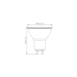 Noxion LED Spot GU10 PAR16 2.4W 230lm 36D - 827 Extra Varm Vit| Ersättare 35W