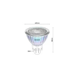 Noxion LED Spot Reflektor GU4 MR11 4.5W 345lm 36D - 927 Extra Varm Vit| Bästa Färgåtergivning - Dimbar - Ersättare 35W