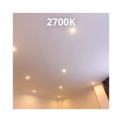 Noxion LED Spot Starlight Aluminium 6W 400lm 36D - 927 Extra Varm Vit | Utskärning 80mm - IP54 - Bästa färgåtergivning - Dimbar