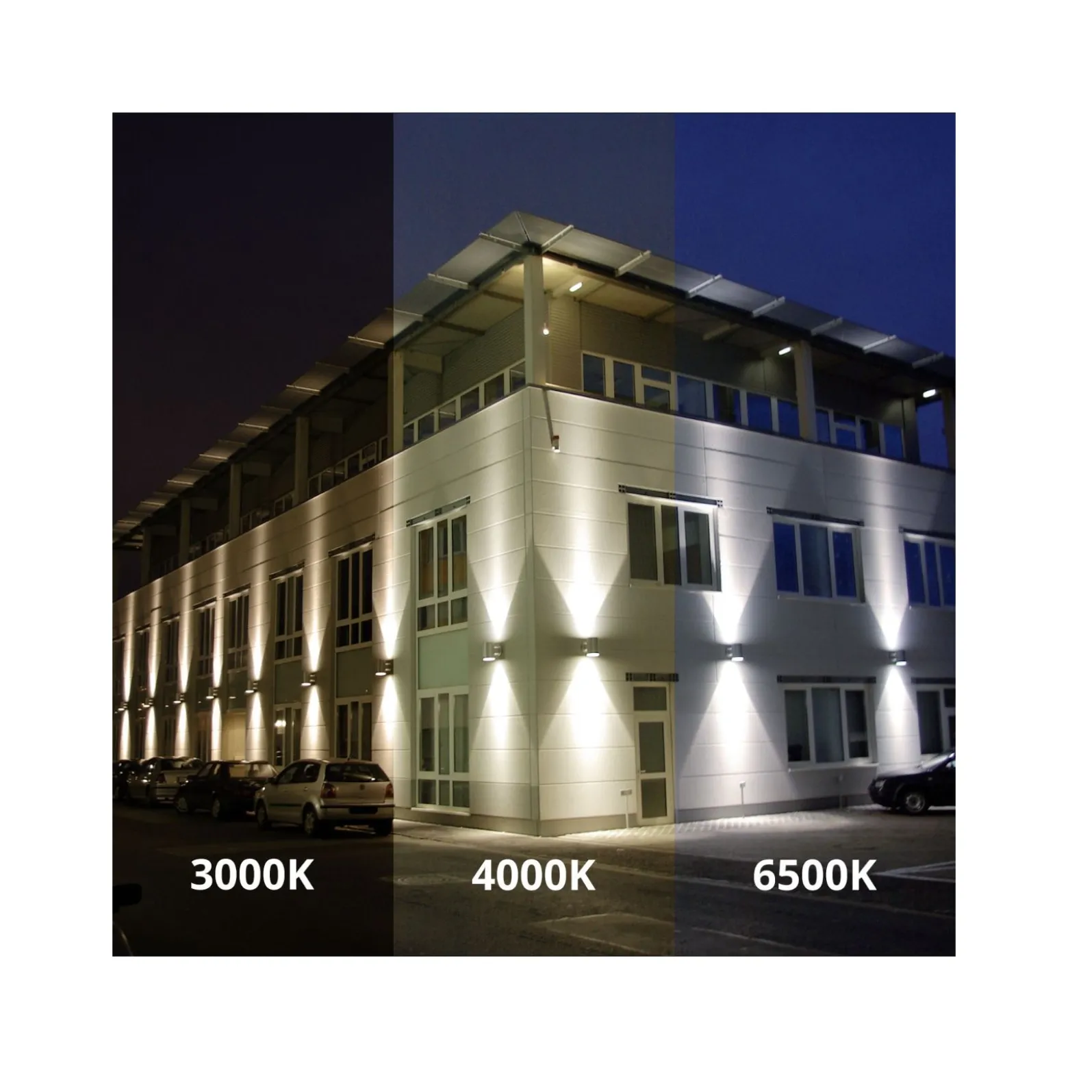 Noxion LED Strålkastare Beam V2.0 80W 11200lm 90D - 830-840-865 CCT | IP66 – Symmetrisk