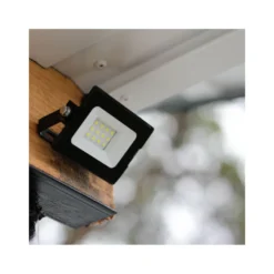 Noxion LED Strålkastare Beamy G3.1 Svart 20W 2200lm 100D - 840 Kallvit | IP44 - Rörelse- och Ljussensor - Symmetrisk