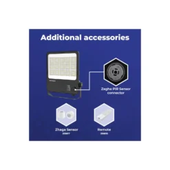 Noxion LED Strålkastare ProBeam V2.0 130W 18200lm 60D - 830-840-865 CCT | IP66 - Symmetrisk