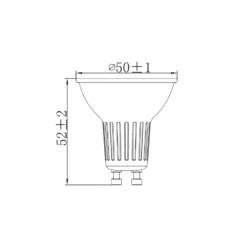 Noxion PerfectColor LED Spot GU10 PAR16 3W 230lm 60D - 927 Extra Varm Vit | Bästa färgåtergivning - Dimbar - Ersättare 35W