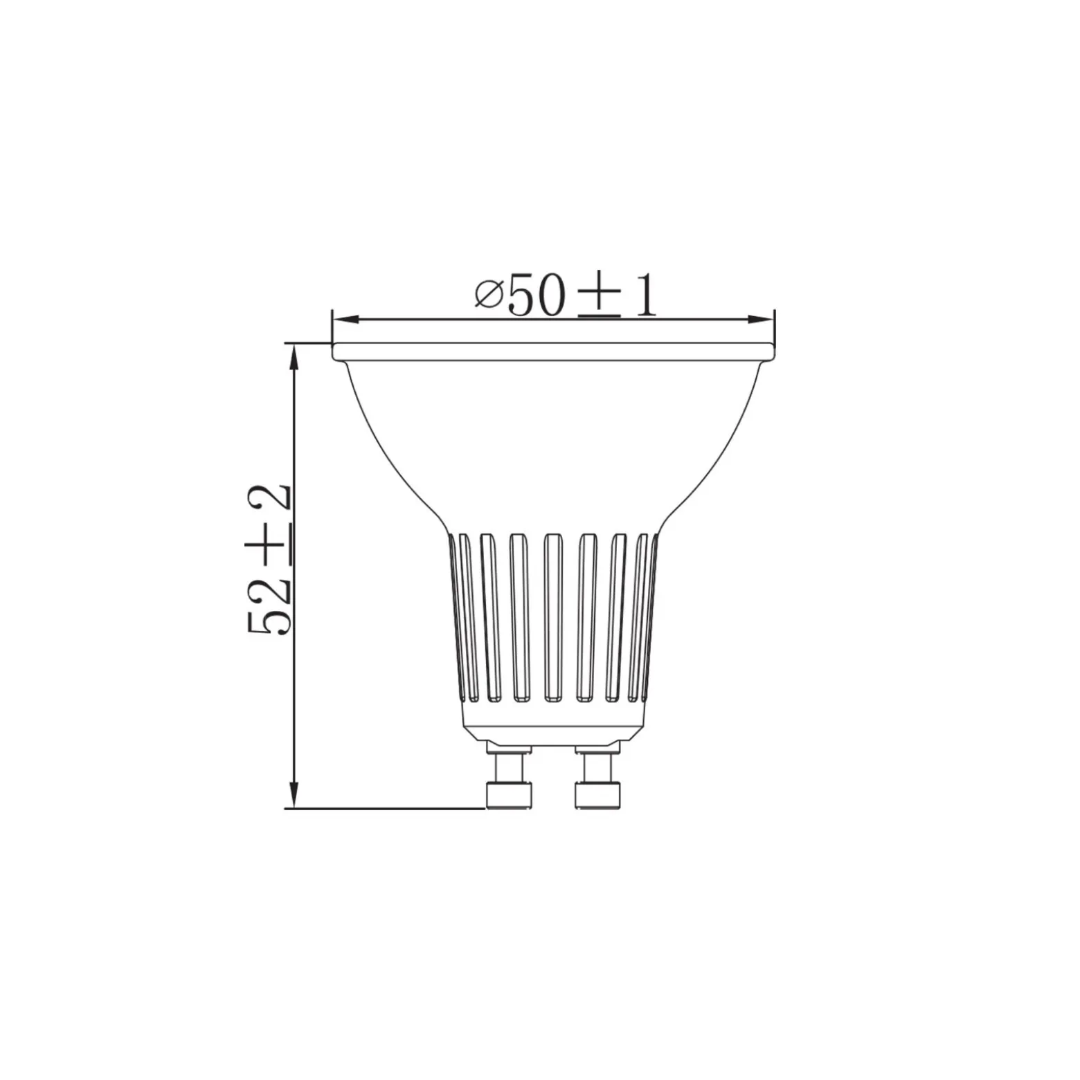 Noxion PerfectColor LED Spot GU10 PAR16 4W 345lm 36D - 940 Kallvit | Bästa färgåtergivning - Dimbar - Ersättare 50W
