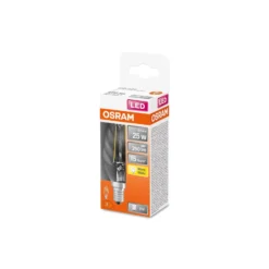 Osram Classic LED E14 Vriden candle Filament Klar 2.5W 250lm - 827 Extra Varm Vit | Ersättare 25W
