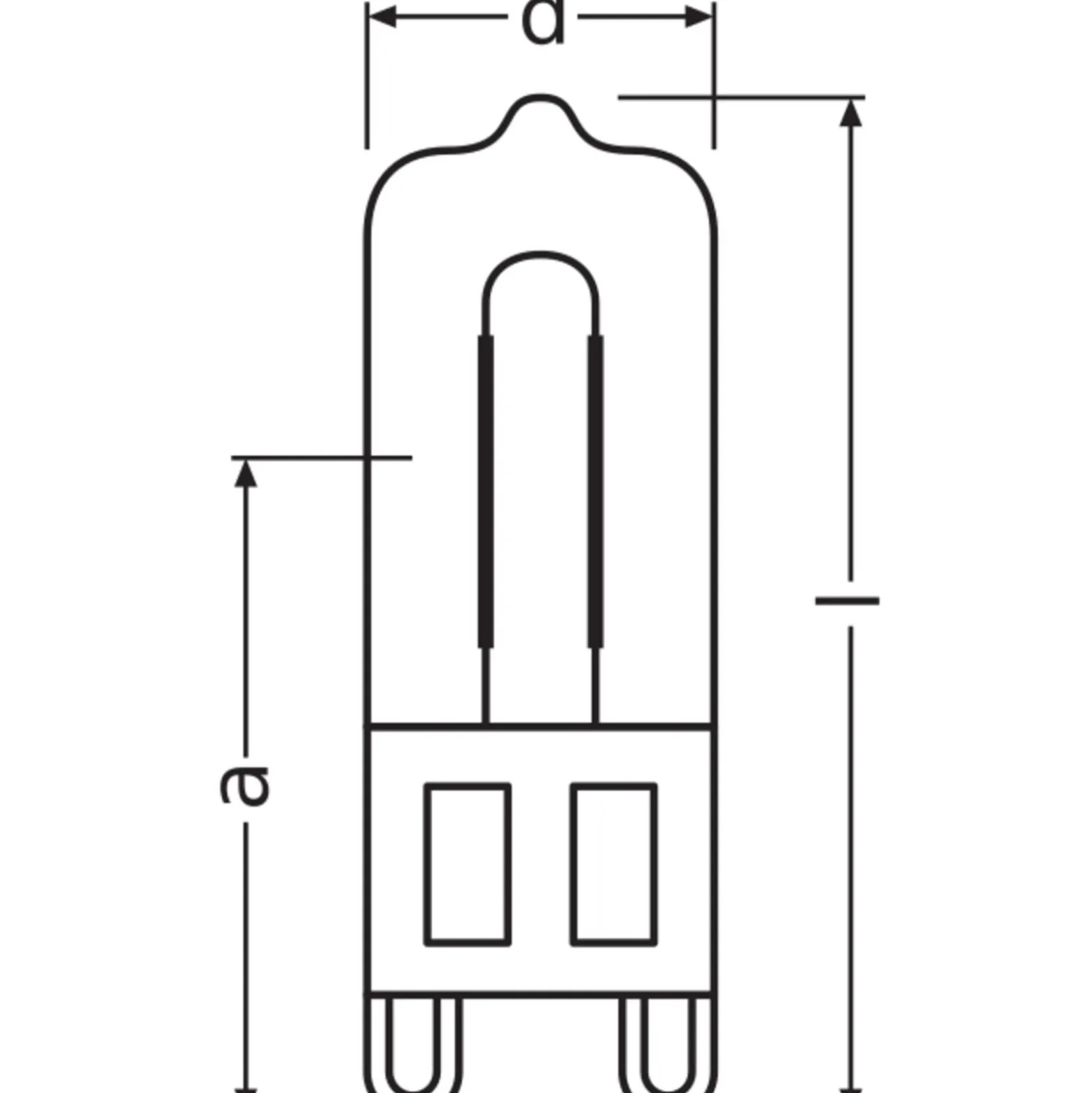 Osram Halogen G9 HaloPin Eco Pro 20W