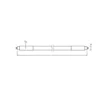 Osram LED Rör T5 (HF) High Efficiency 7W 900lm - 830 Varm Vit | 55cm - Ersättare 14W