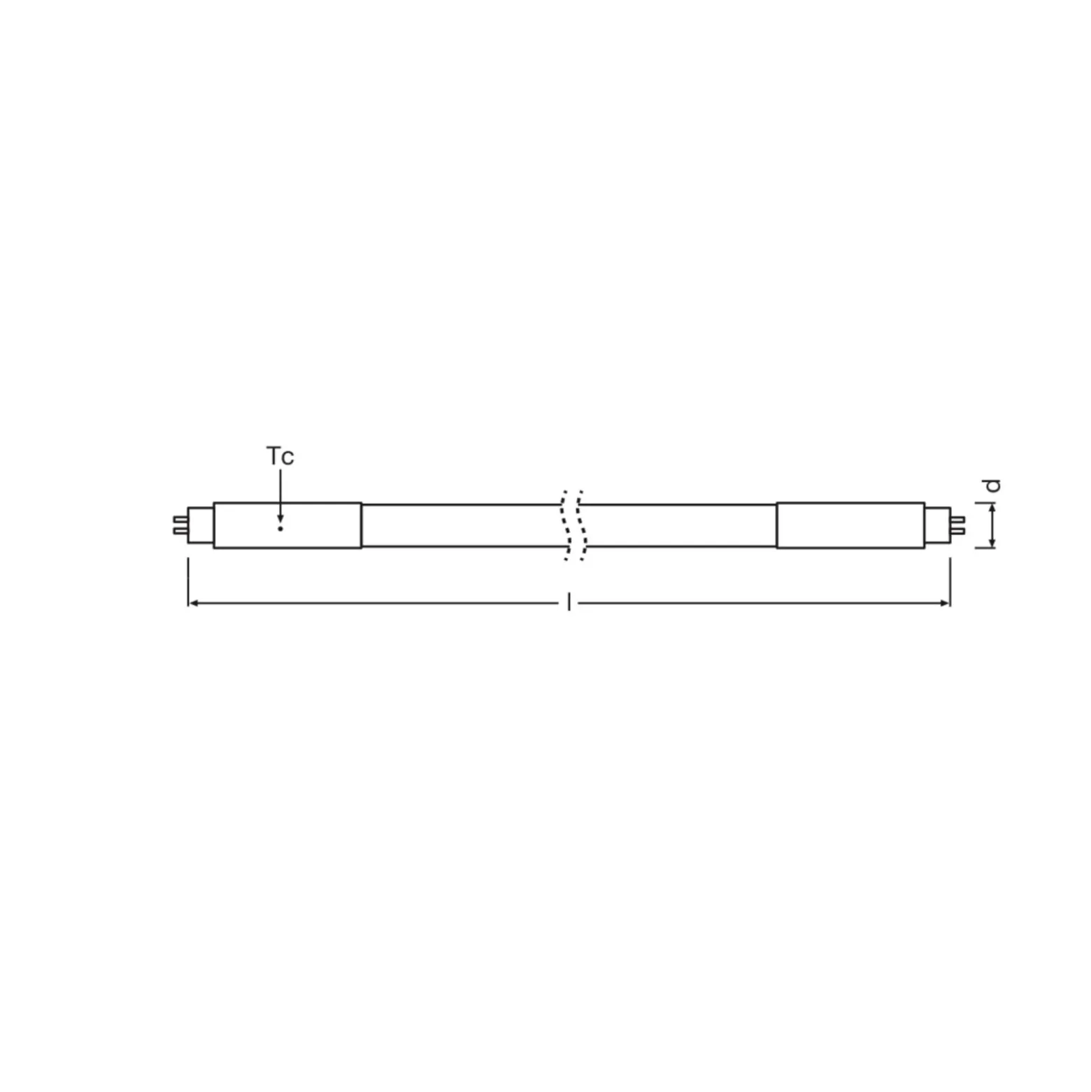 Osram LED Rör T5 (HF) High Efficiency 16W 2400lm - 840 Kallvit | 115cm - Ersättare 28W