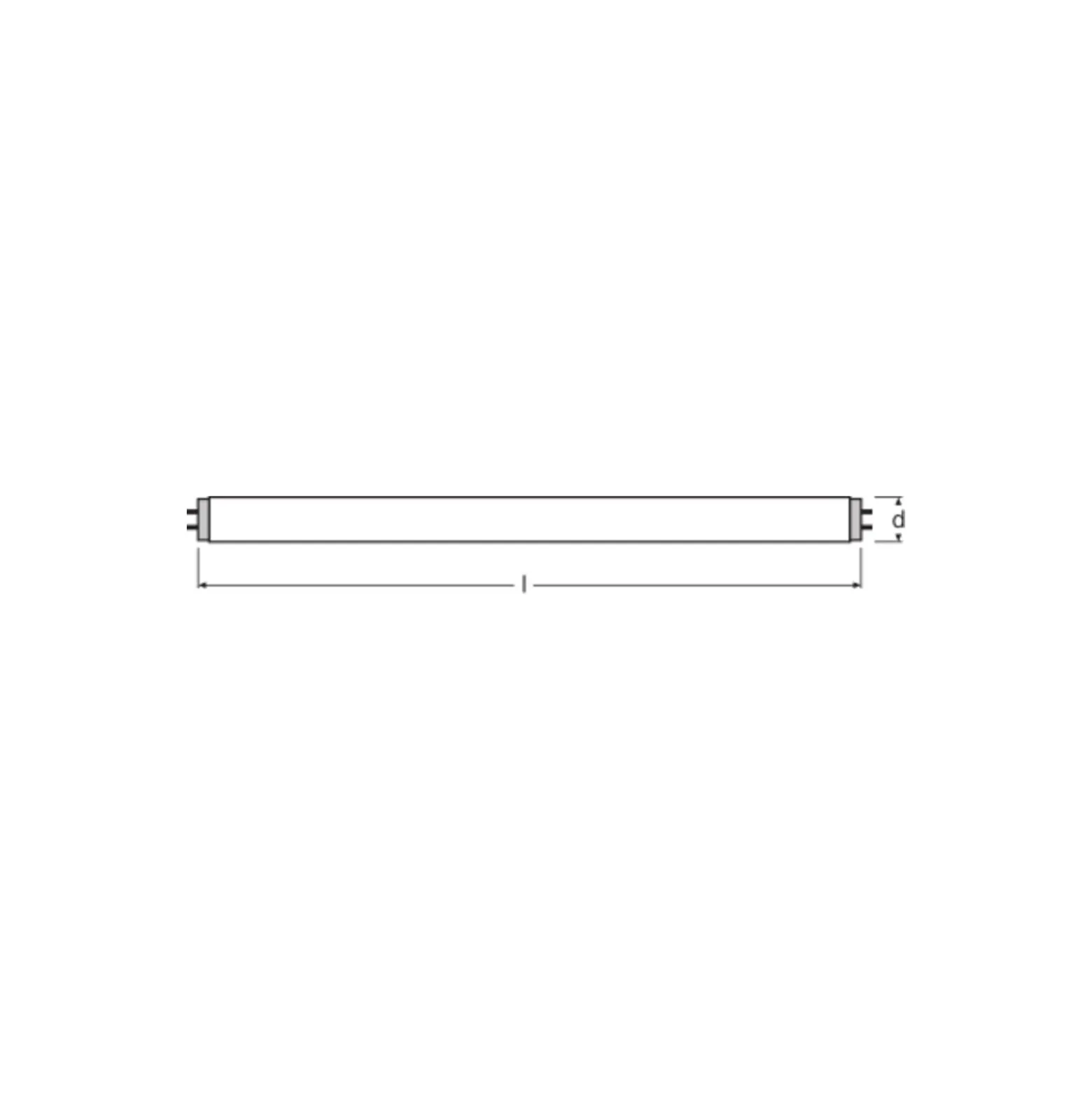 Osram Lumilux Interna T8 58W - 827 Extra Varm Vit | 150cm