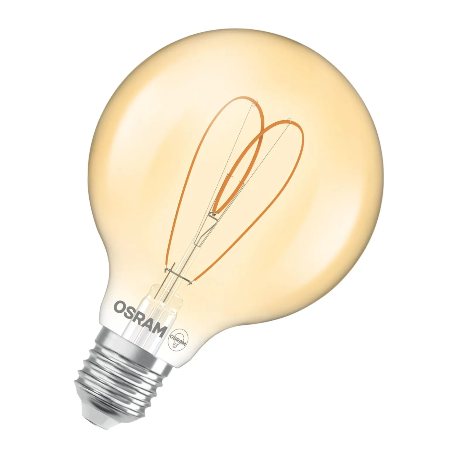 Osram Vintage 1906 LED E27 Globe Filament Guld 8W 806lm - 922 Extra Varm Vit | Bästa Färgåtergivning - Dimbar - Ersättare 60W