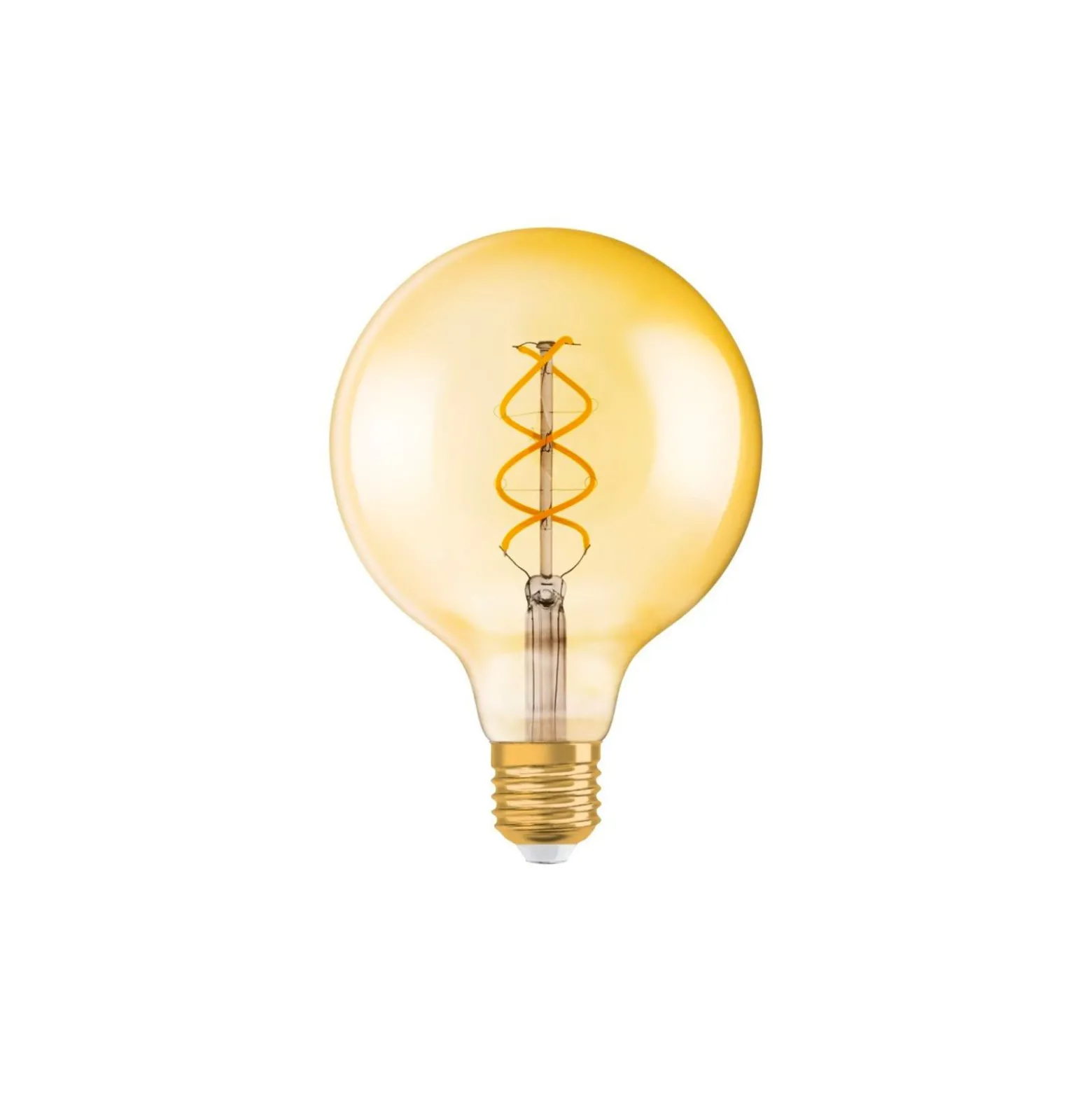 Osram Vintage 1906 LED E27 Globe Filament Guld 125mm 5W 250lm - 820 Extra Varm Vit | Ersättare 25W