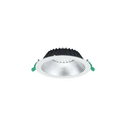 Sylvania LED Downlight Insaver Slim Aluminium Vit 1950lm 70D - 830 Varm Vit | Utskärning 205mm - IP44